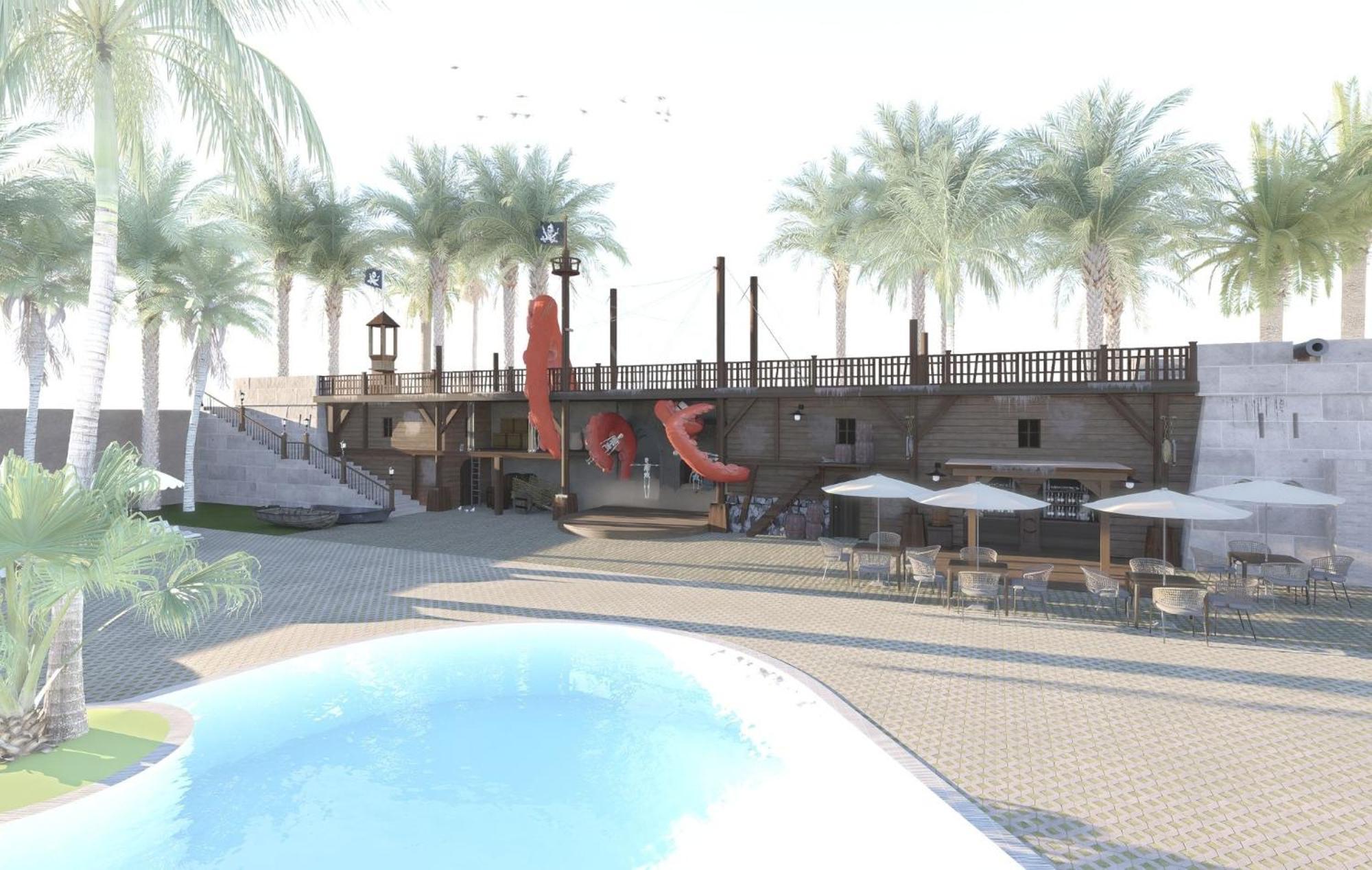 Magic Pirates Island Resort Benidorm Bagian luar foto