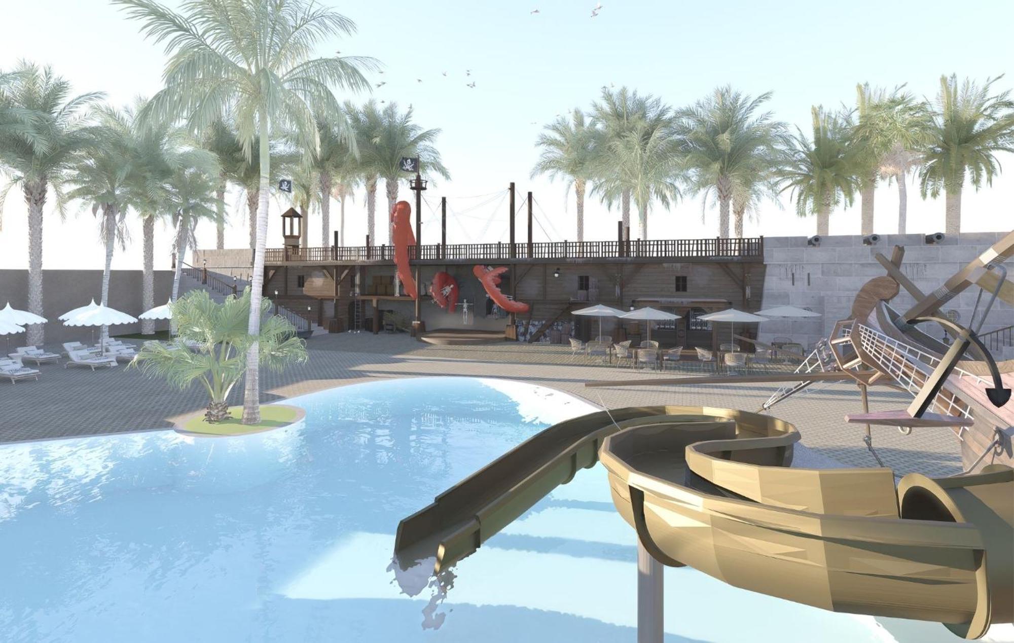 Magic Pirates Island Resort Benidorm Bagian luar foto