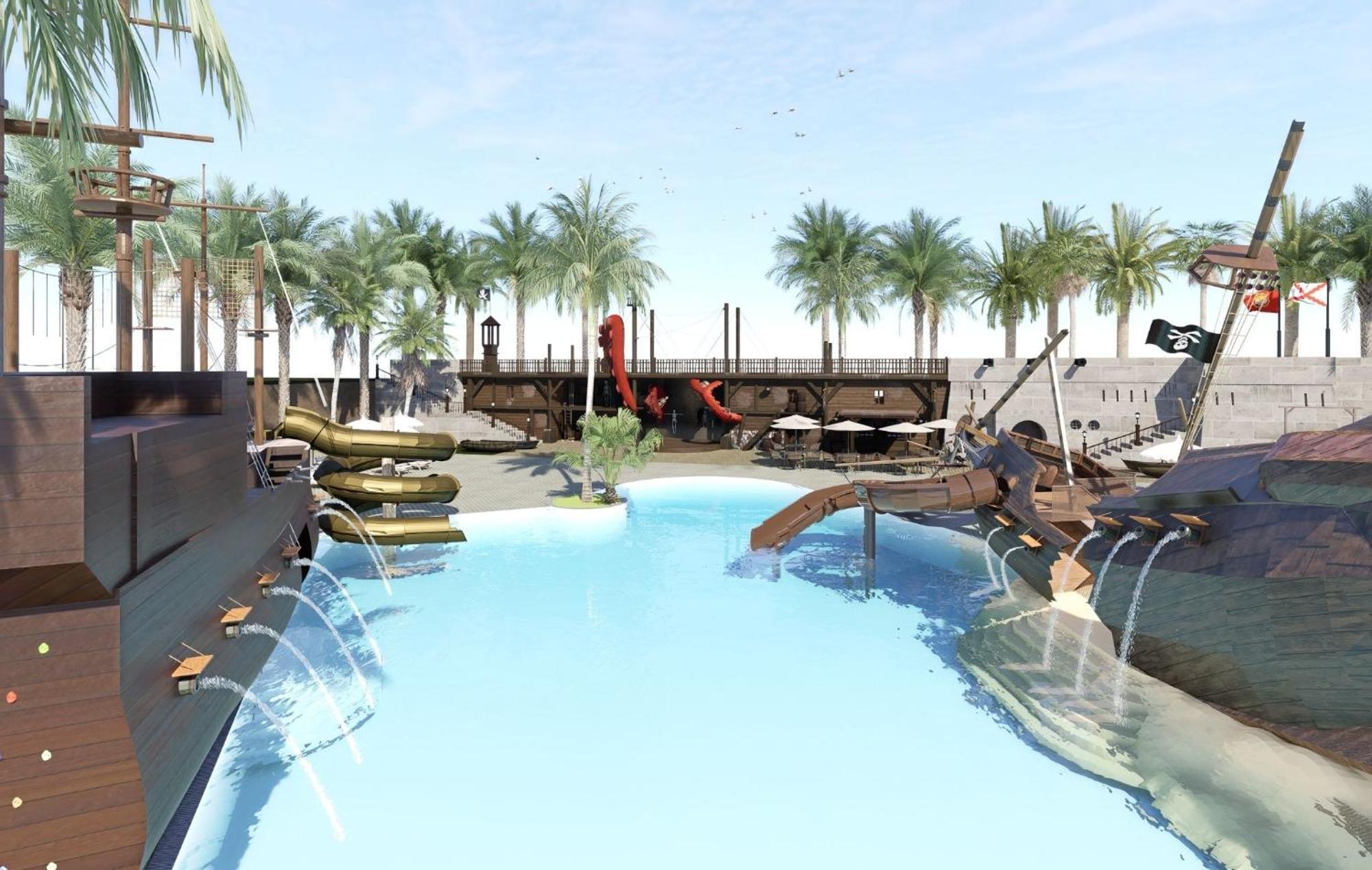 Magic Pirates Island Resort Benidorm Bagian luar foto