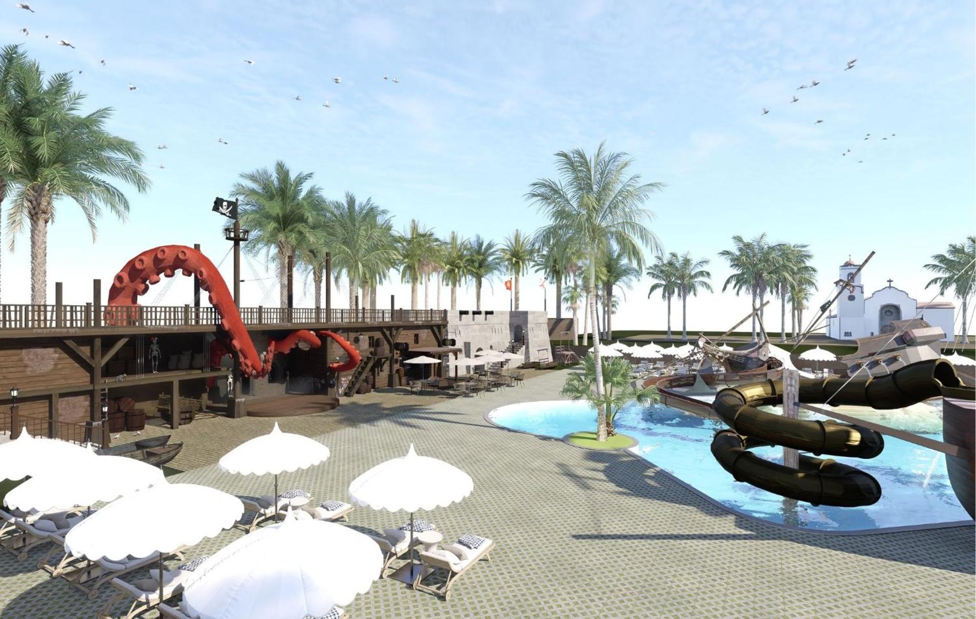 Magic Pirates Island Resort Benidorm Bagian luar foto